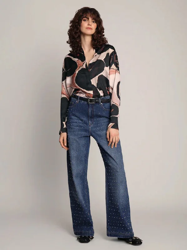 Munthe Laseia Blouse Rose Peter Pan Blouse