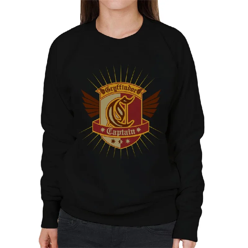 Harry Potter Quidditch Team Gryffindor Women's Sweatshirt Hoodie with Pocket Utility Practical Harry Potter Quidditch Team Gryffindor Women's Sweatshirt Hoodie with Pocket Utility Practical