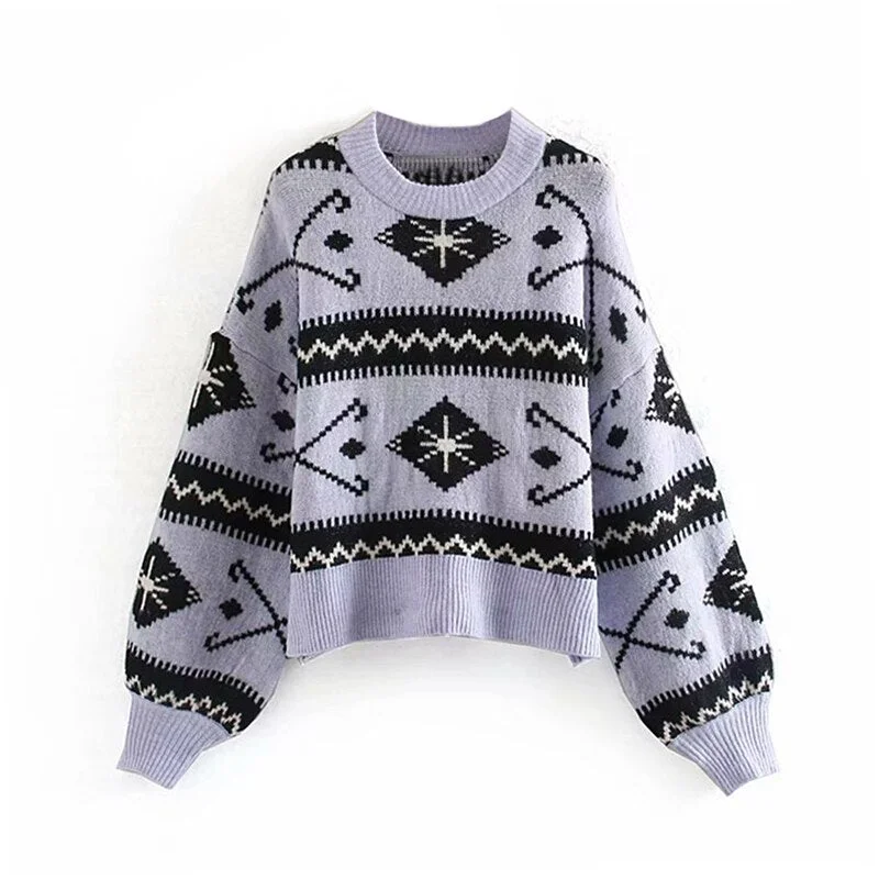 Jumper Geometric Sweater Woman Pullover Batwing Terry Blend Velvet Blend Canvas Blend Jumper Geometric Sweater Woman Pullover Batwing Terry Blend Velvet Blend Canvas Blend