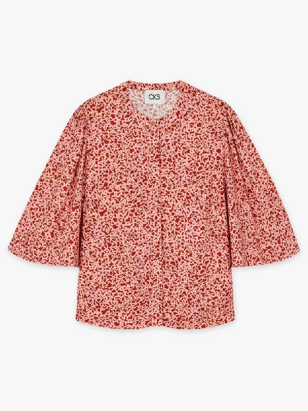 CKS Sisla Blouse Mars Texture Classic Striped Blouse