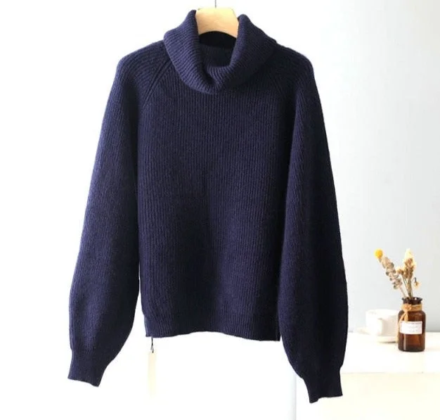 highneck navyblue