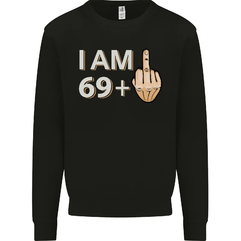 70th Birthday Funny Offensive 70 Year Old Mens Sweatshirt Jumper Hoodie with Color Block Contrast Stylish 70th Birthday Funny Offensive 70 Year Old Mens Sweatshirt Jumper Hoodie with Color Block Contrast Stylish