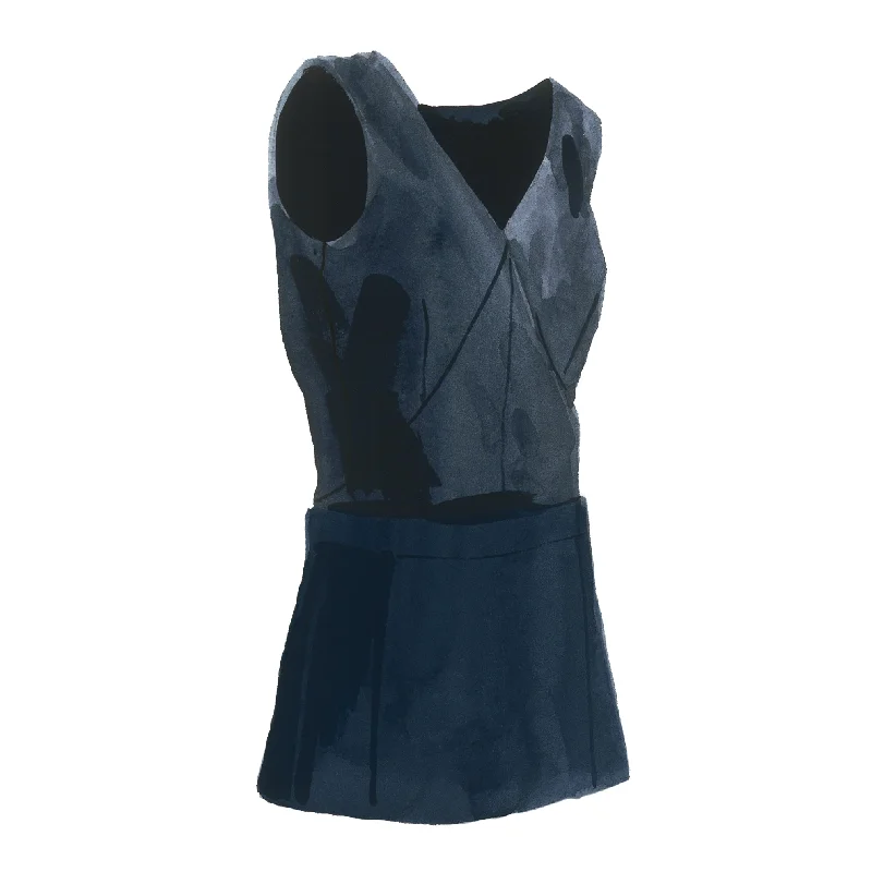 Paulette Blouse Collared Satin Blouse