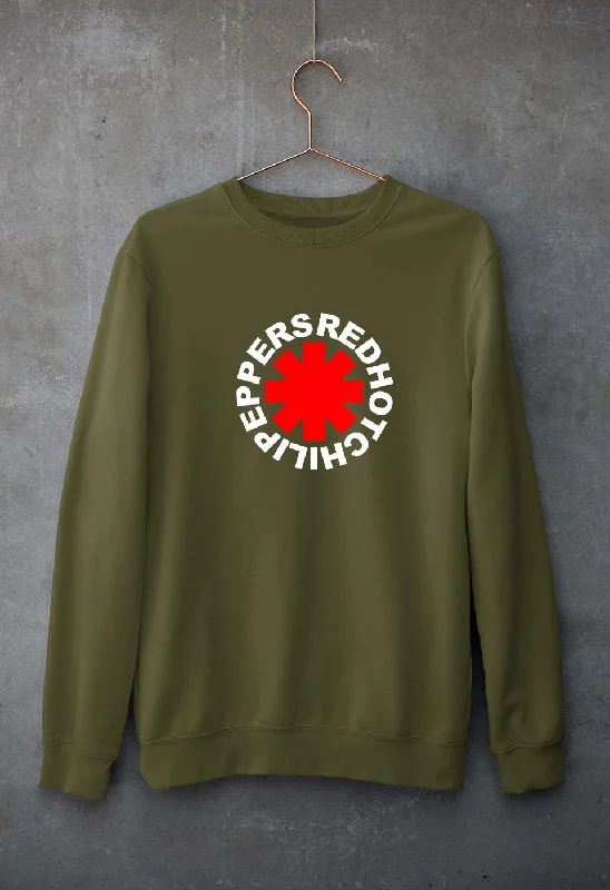 Red Hot Chili Peppers Unisex Sweatshirt for Men/Women Hoodie with Contrast Stitching Detailed Premium Red Hot Chili Peppers Unisex Sweatshirt for Men/Women Hoodie with Contrast Stitching Detailed Premium