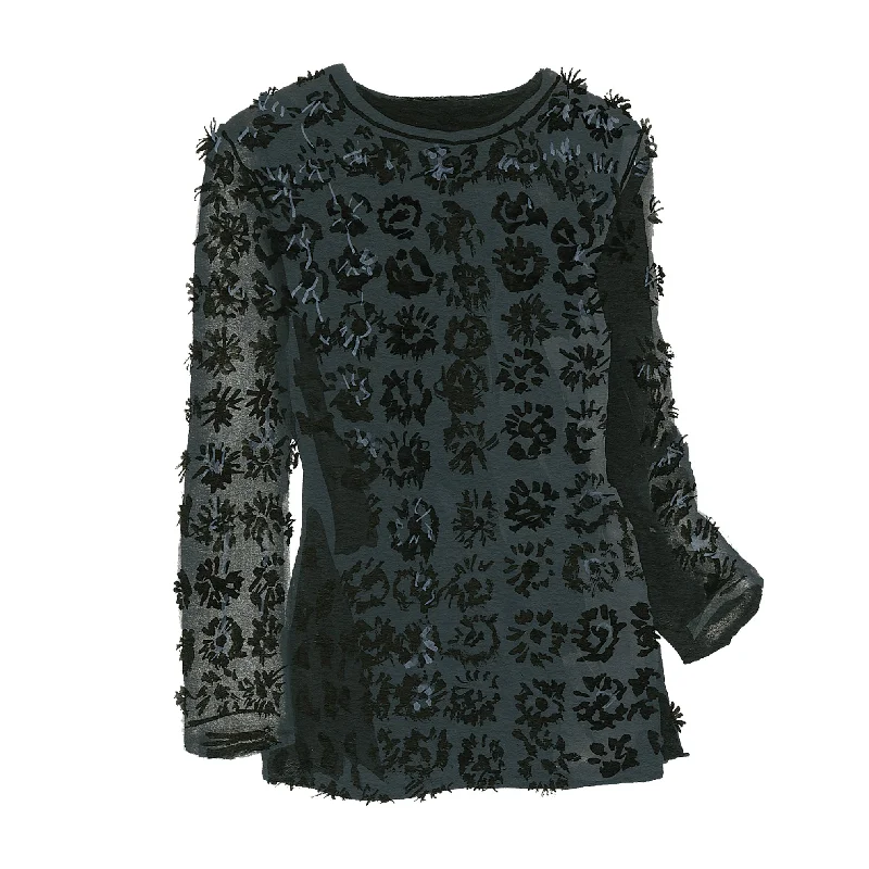 New Groove Blouse Elegant Embroidery Blouse