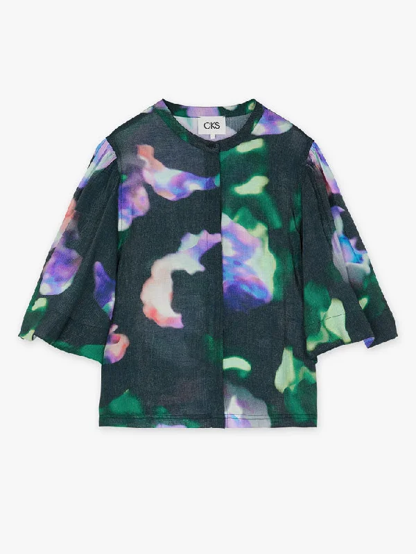 CKS Sisla Blouse Party Flower Embroidered Floral Blouse