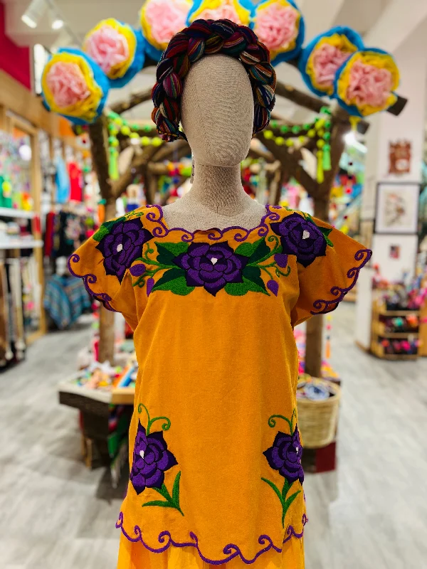Chiapas "Flor" Blouse Polished Work Blouse