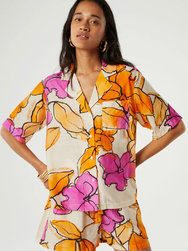 Fabienne Chapot Brock Blouse Mimosa Fairytale Modern Oversized Blouse