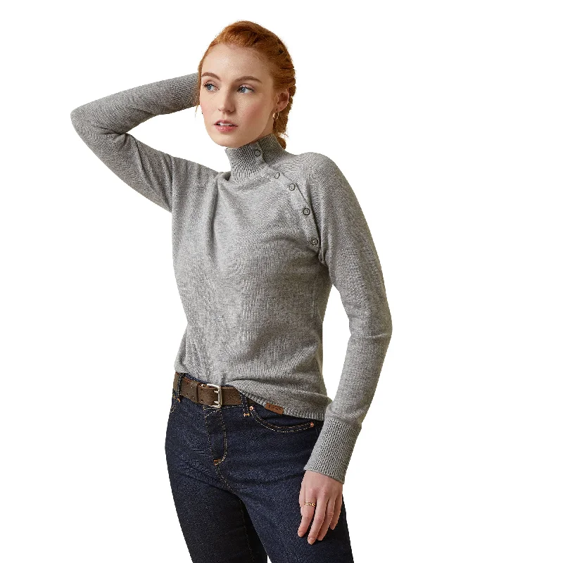 Half Moon Bay Sweater Denim Fabric Leather Fabric Suede Fabric