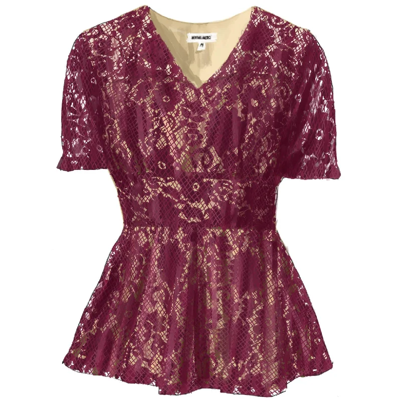 Lace Blouse That Could Sheer Mesh Blouse