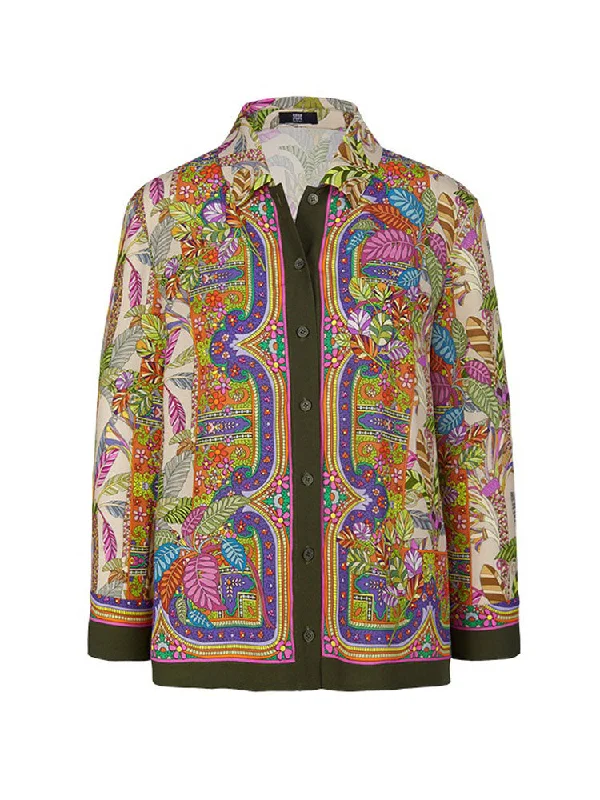 Riani Blouse Multi Balloon Sleeve Blouse