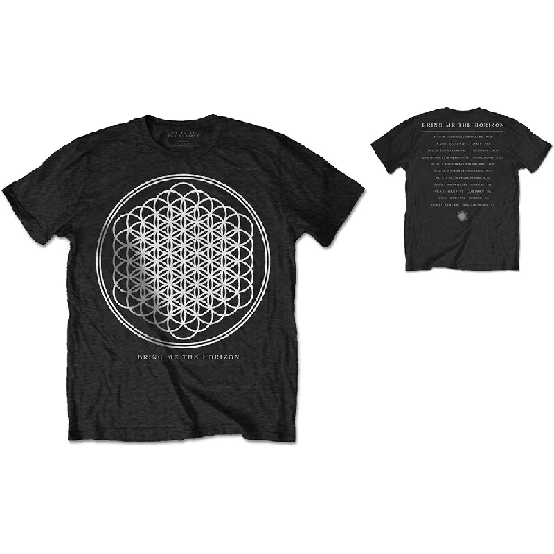 BRING ME THE HORIZON Attractive T-Shirt, Sempiternal Tour Polka Dot Checkered Tartan BRING ME THE HORIZON Attractive T-Shirt, Sempiternal Tour Polka Dot Checkered Tartan