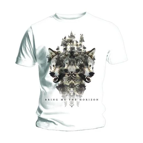 BRING ME THE HORIZON Attractive T-Shirt, Wolven Version 2 Notch Collar Peter Pan Collar Cowl Neck BRING ME THE HORIZON Attractive T-Shirt, Wolven Version 2 Notch Collar Peter Pan Collar Cowl Neck