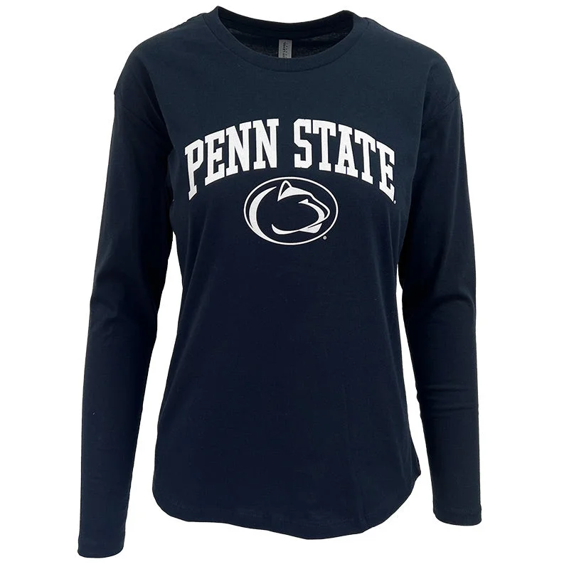 Ladies Penn State Over Lion Long Sleeve T-Shirt Oversized T-Shirt Spandex breathable Ladies Penn State Over Lion Long Sleeve T-Shirt Oversized T-Shirt Spandex breathable