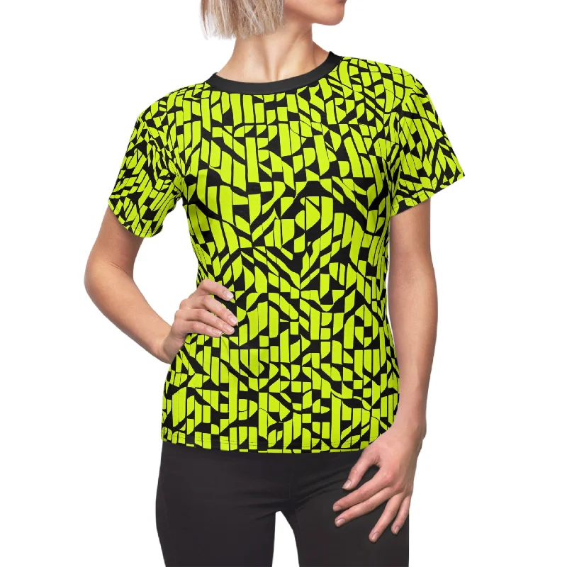 Neon Noir (BKS)🌿Women's Cut & Sew Tee Cozy Warm Stylish