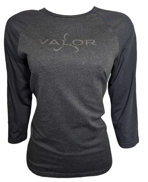 Women's Baseball Tee - Valor Rayon Velvet Corduroy