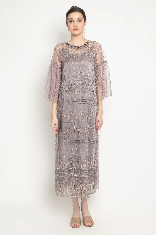 Sarah Dress in Purple