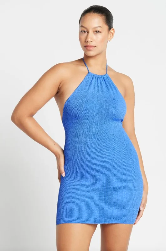 BOUND by Bond-Eye 'Imogen' Dress in Tranquil Blue Eco