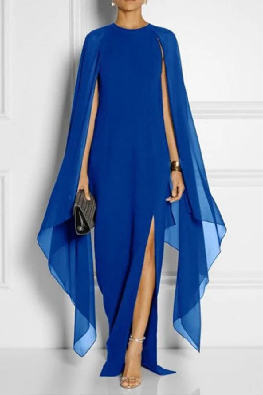 Chic Thigh-high Slit Fashion Dress