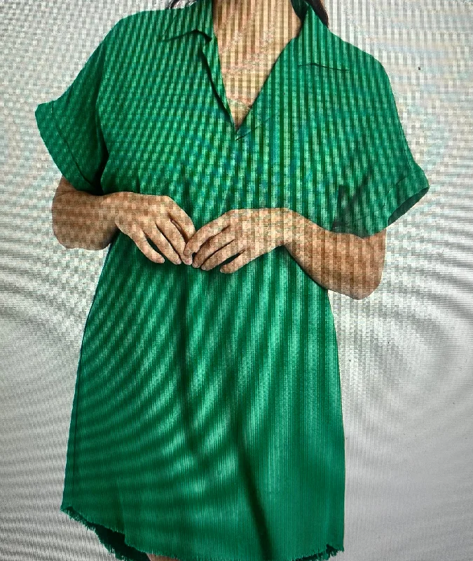 Emerald Green Plus Dress