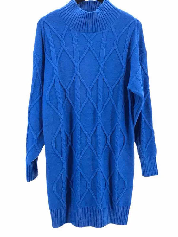 esqualo Size S Blue Sweaterdress