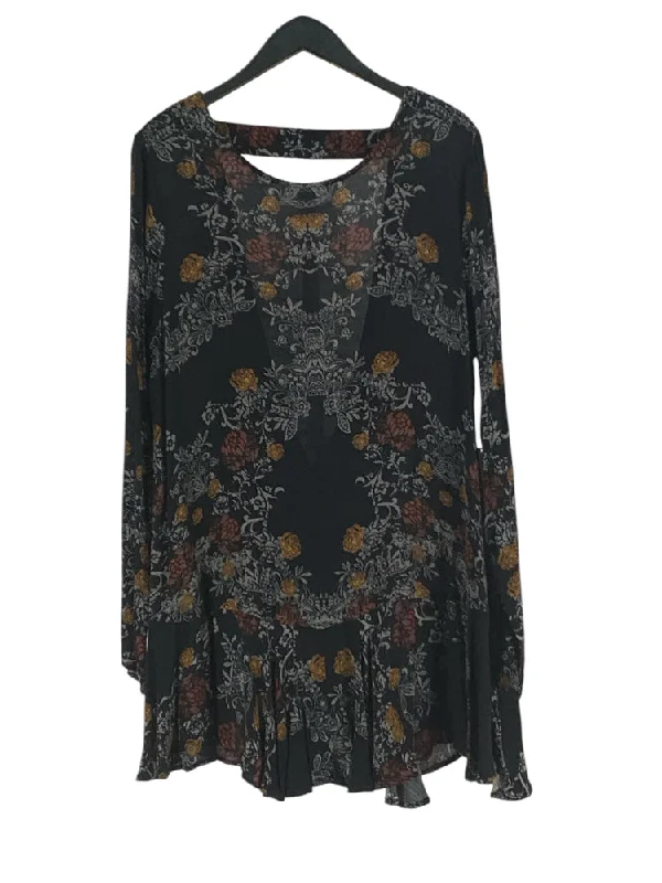 Free People Size L Navy multi Dress