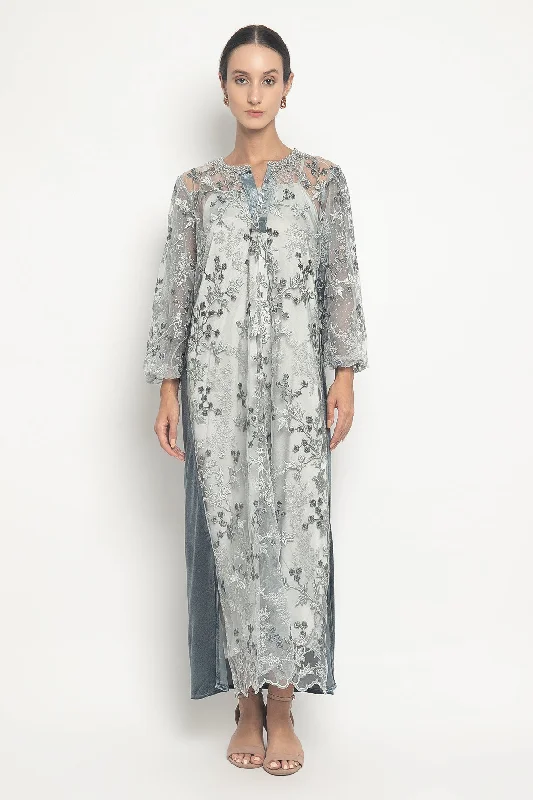 Kana Dress in Blue Grey
