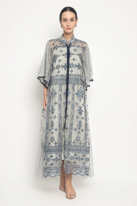Inaya Dress in Navy Blue
