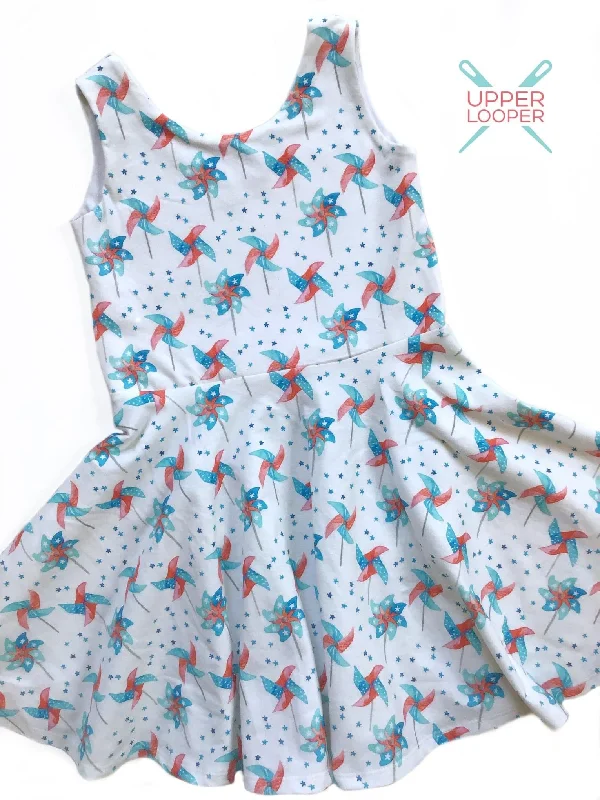 Pinwheels Summer Twirl Dress