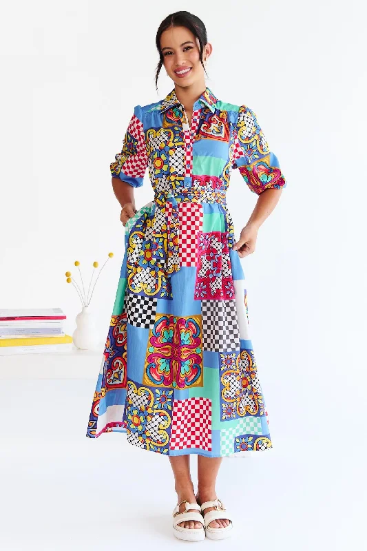 Remi Dress - Carretto - Maude Vivante - FINAL SALE