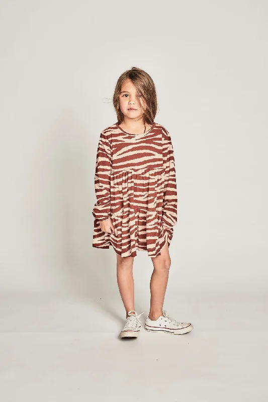 TIGRESS DRESS JUNGLE DUSK