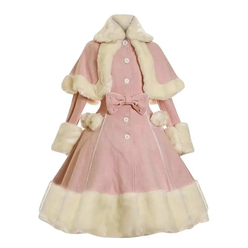 Winter Princess Dress Coat