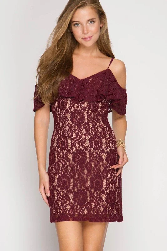 Wine tasting Lace Dress