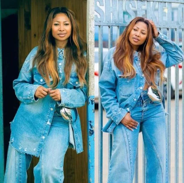 Denim Long Sleeve Button Jacket. Print Jacket Jacquard Jacket Patchwork Jacket